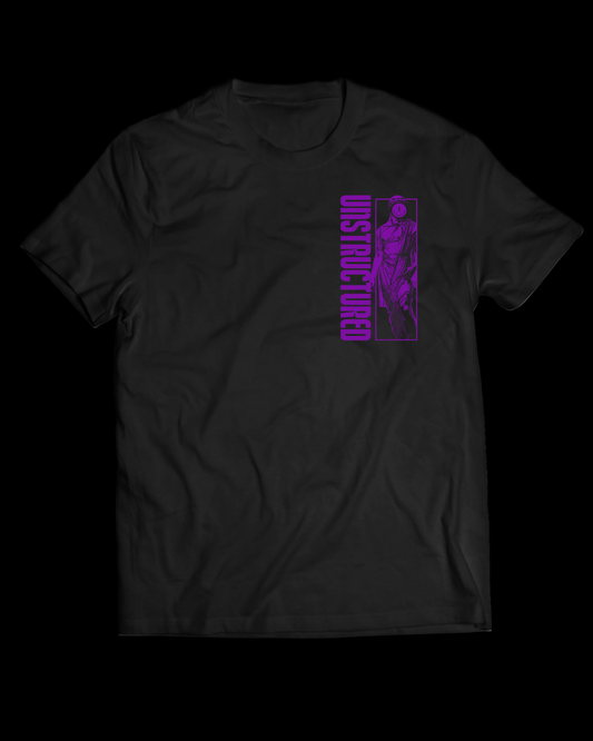 Urban Unstructured Tshirt, 180 gsm black colour - THE CLOTHING STYLE